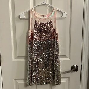 Sequin Dress Girls Sz8